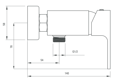 Duschblandare Anemon - Krom Duschblandare Anemon - Krom