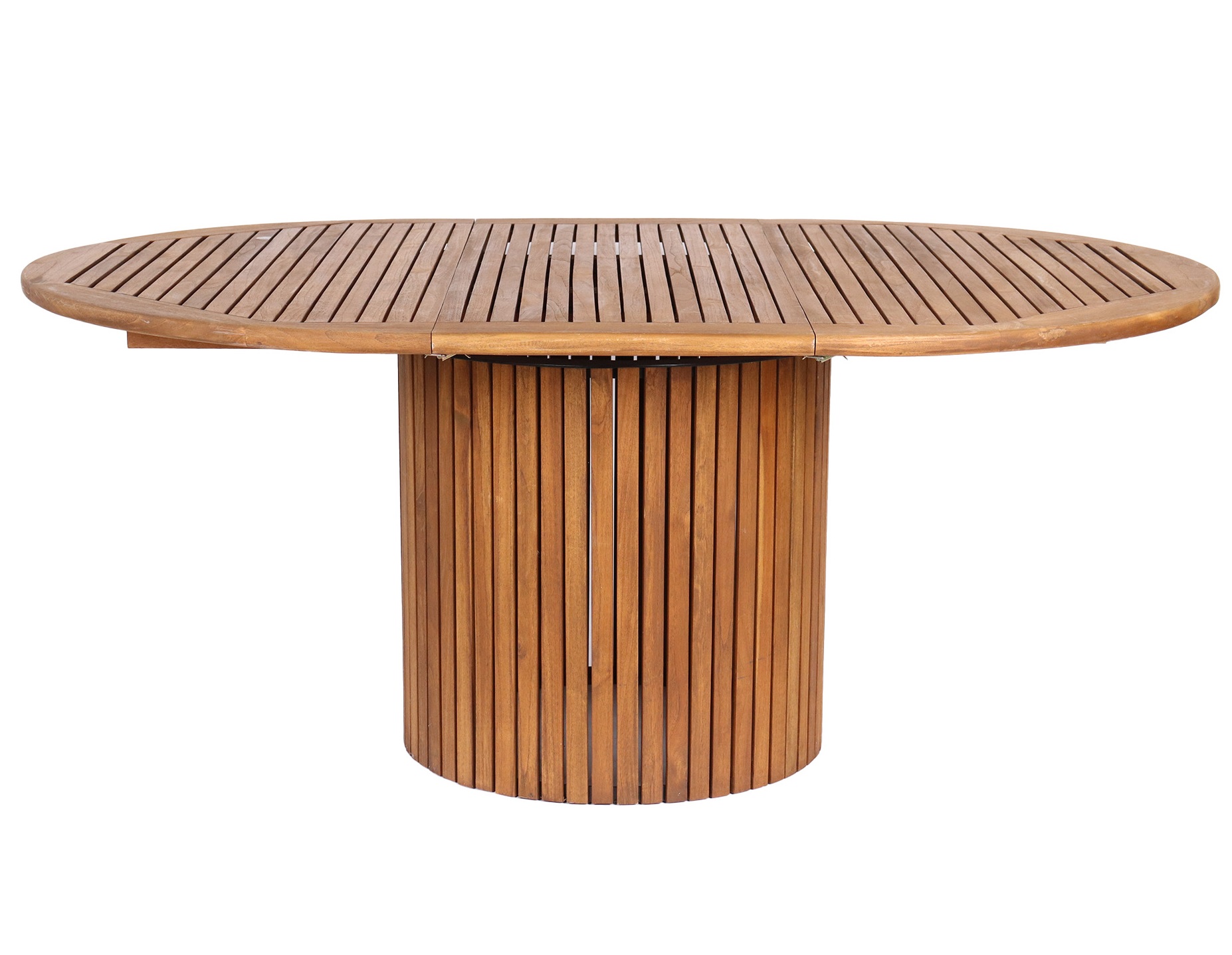 Saltö runt förlängningsbart matbord i teak Ø115 + 40 cm Saltö runt förlängningsbart matbord i teak Ø115 + 40 cm