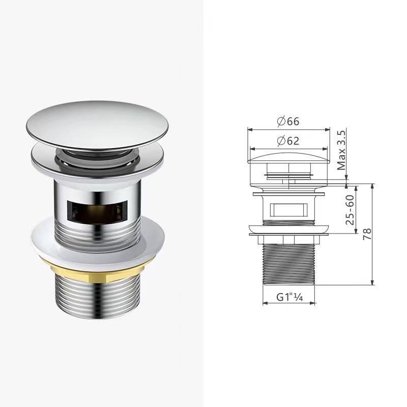Silventil Nordlund - Krom Silventil Nordlund - Krom