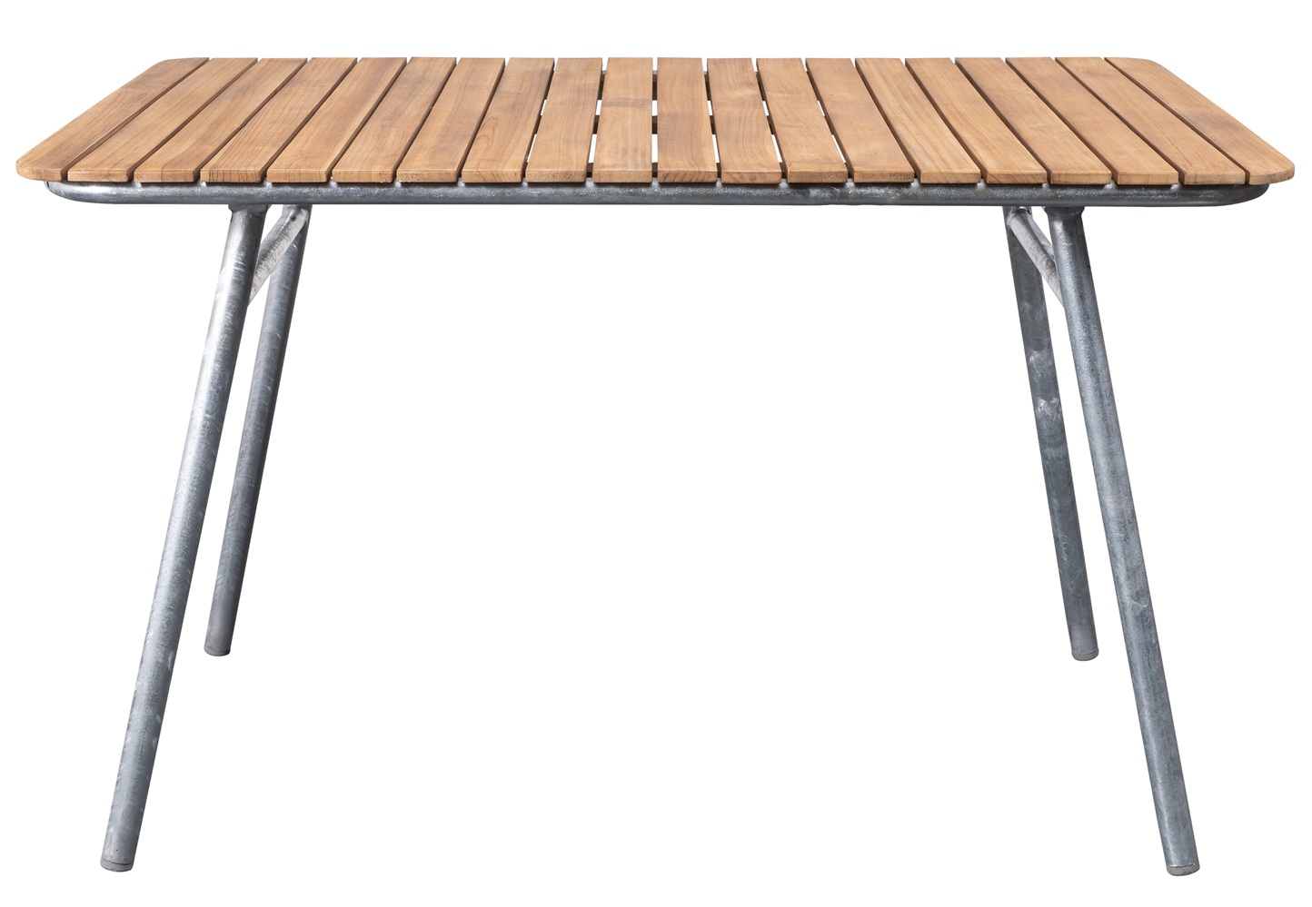 Möllan bord 120x80cm - Teak / Galvaniserat stål Möllan bord 120x80cm - Teak / Galvaniserat stål