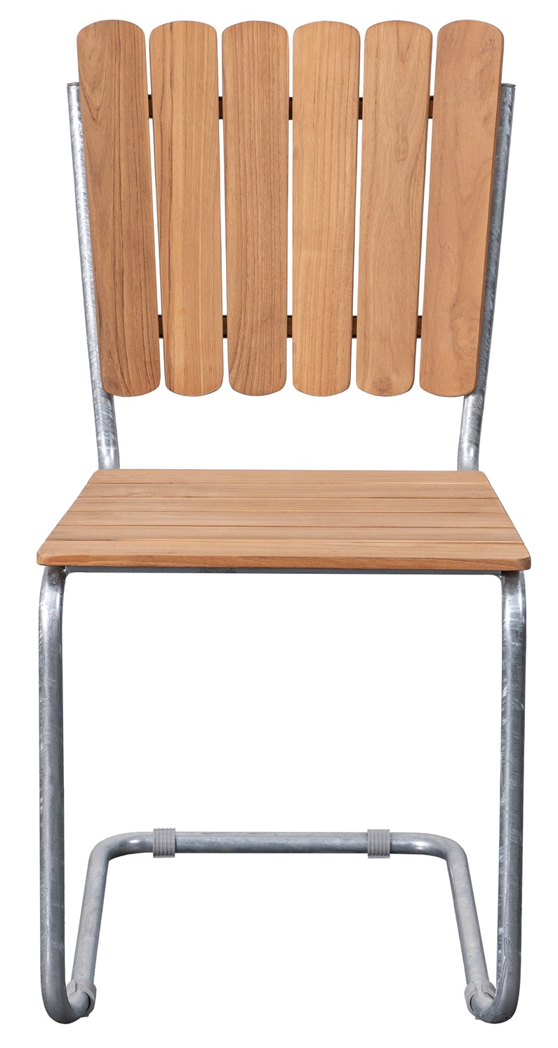 Möllan stapelbar stolar - Teak / Galvaniserat stål Möllan stapelbar stolar - Teak / Galvaniserat stål