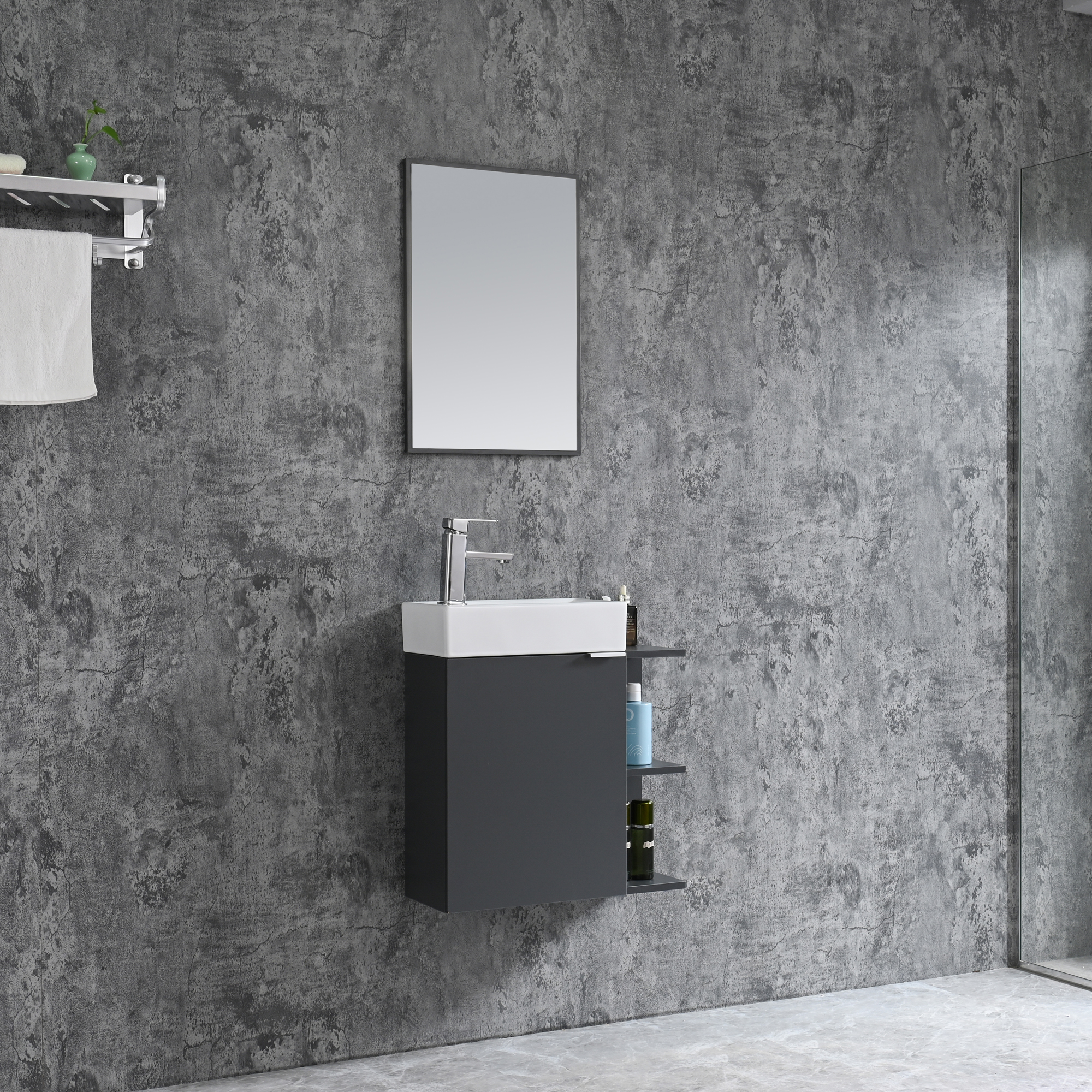 Badrumsmbel Lyon - Mrkgr