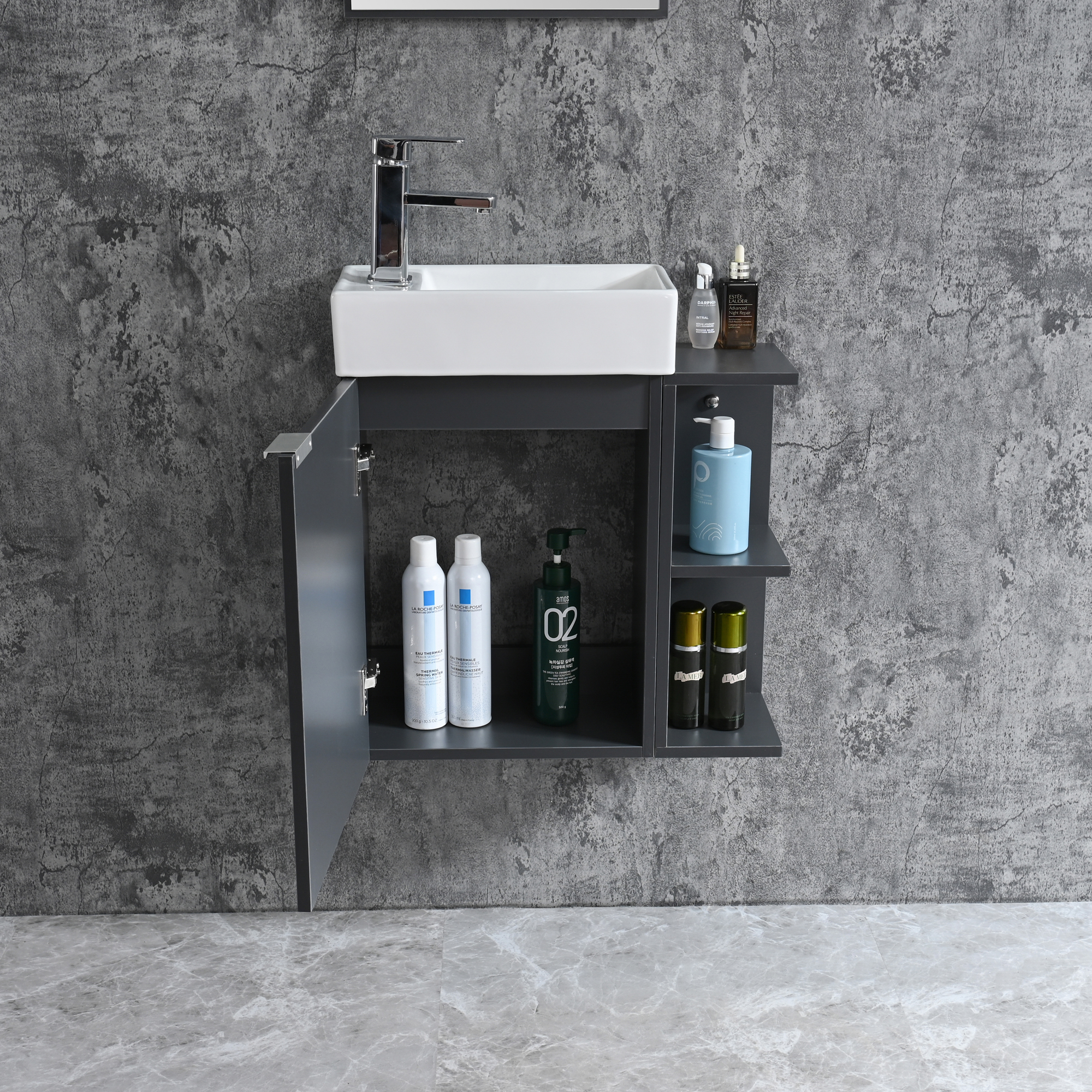 Badrumsmbel Lyon - Mrkgr