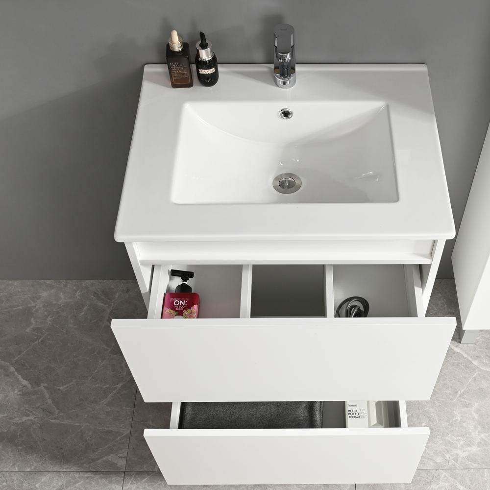 Badrumsmbler Split - Vit