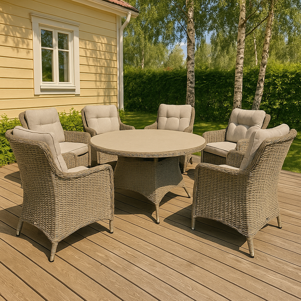 Trdgrdsgrupp - Florida | 150 cm - Naturfrgad rotting