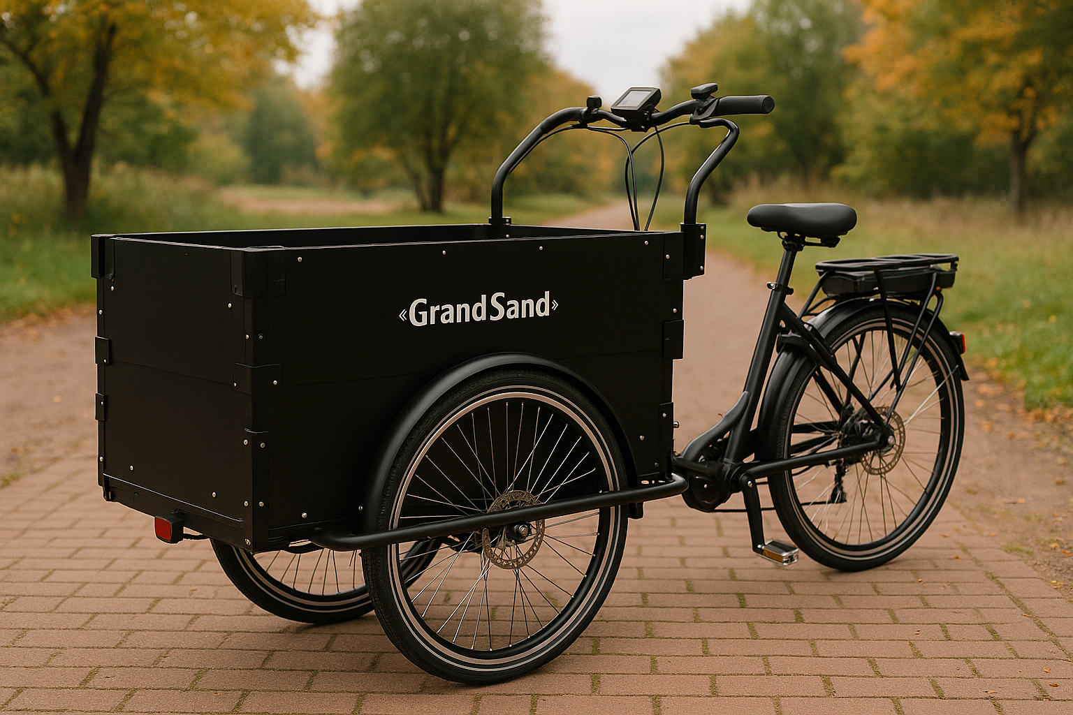 Eldriven Lådcykel med plats för 6 barn - 250W + Reflexsele Eldriven Lådcykel med plats för 6 barn - 250W + Reflexsele