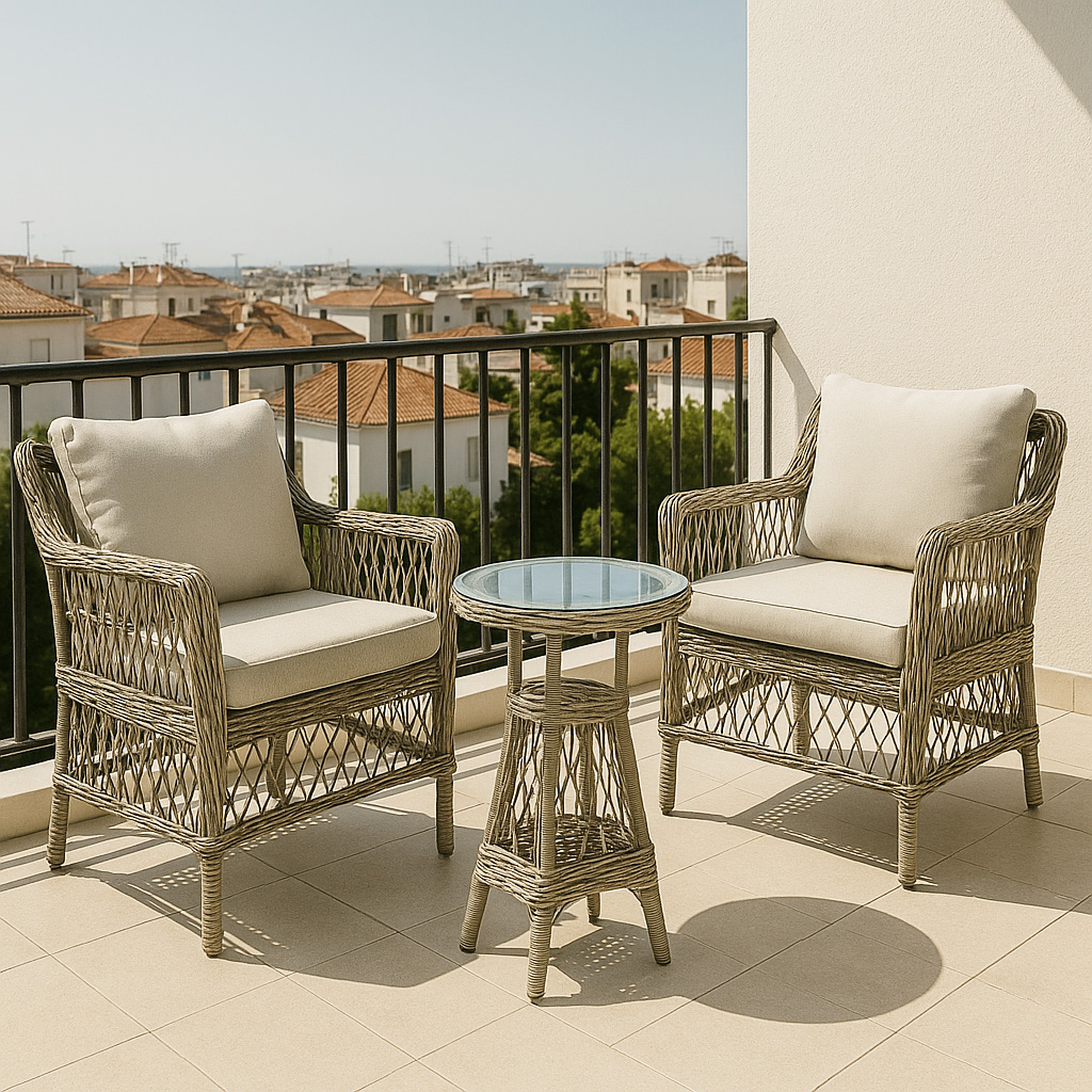 Balkongmbler - Hrnsand | Naturfrgad konstrotting