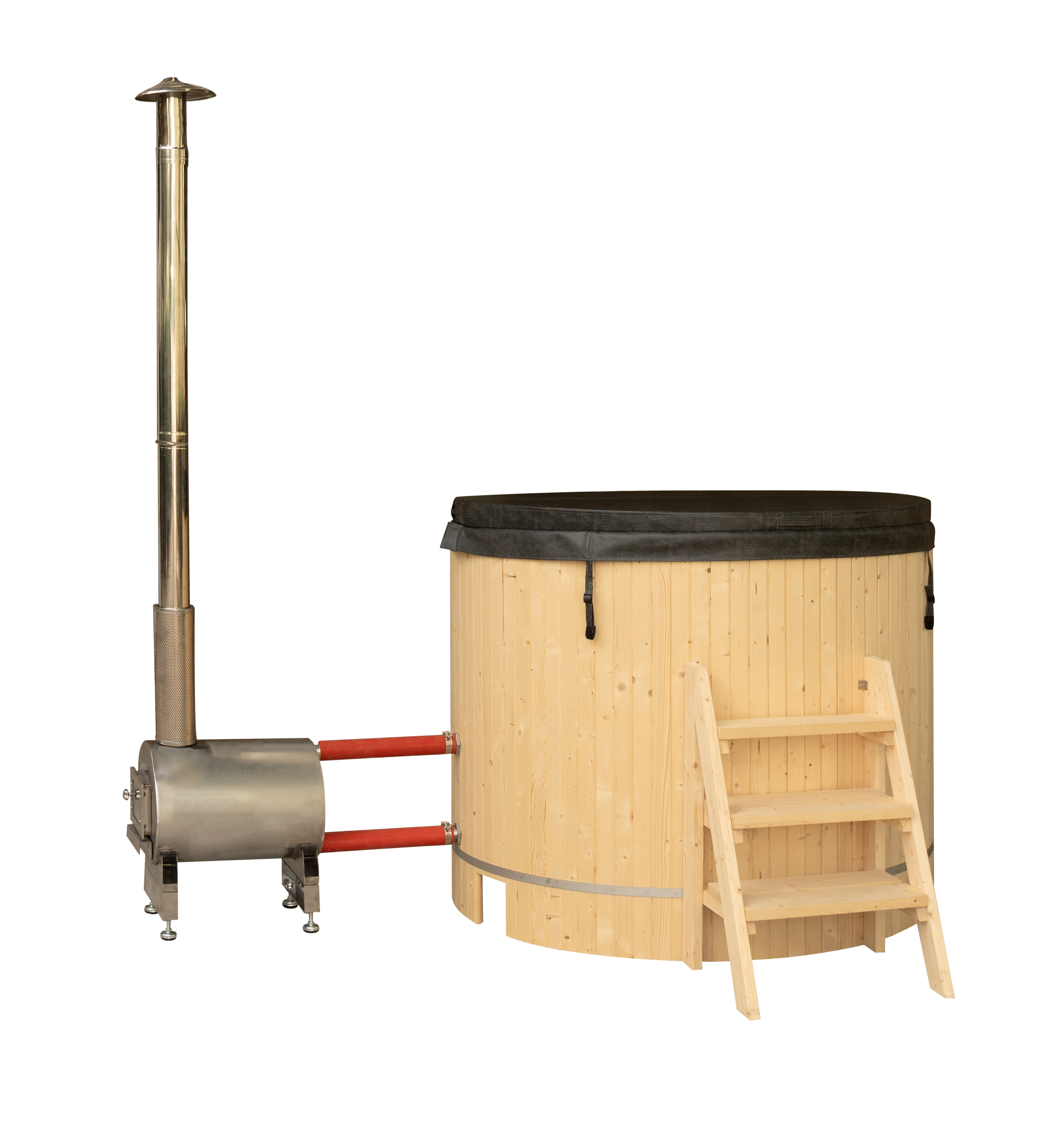 Badtunna för 4-6 personer med elduppvärmning - Ø180 cm Badtunna för 4-6 personer med elduppvärmning - Ø180 cm