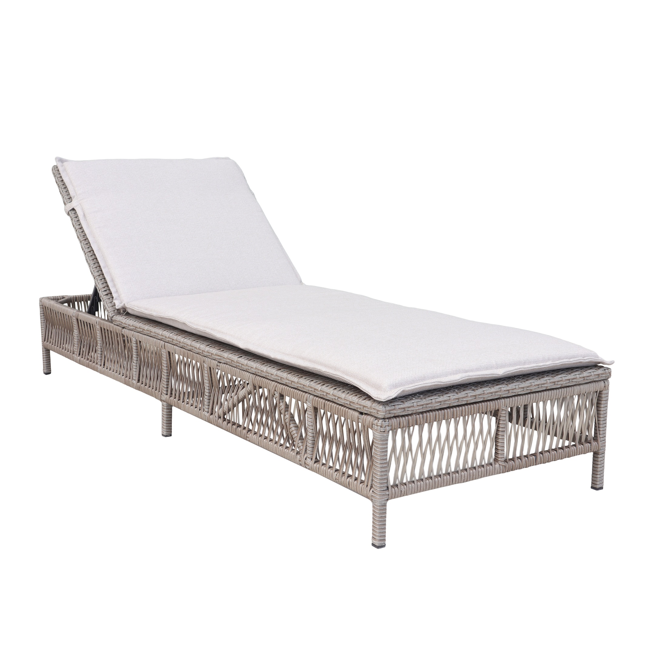 Solsäng naturfärgad rotting - Ställbar - Harpan Solsäng naturfärgad rotting - Ställbar - Harpan