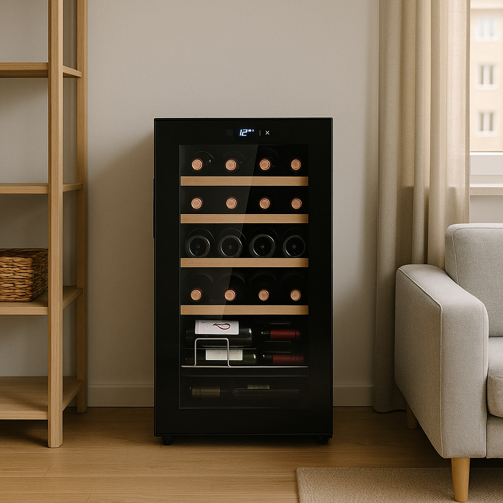 Vinkyl - Elegans | Balans | 24 flaskor | Kompressorkyld Vinkyl - Elegans | Balans | 24 flaskor | Kompressorkyld