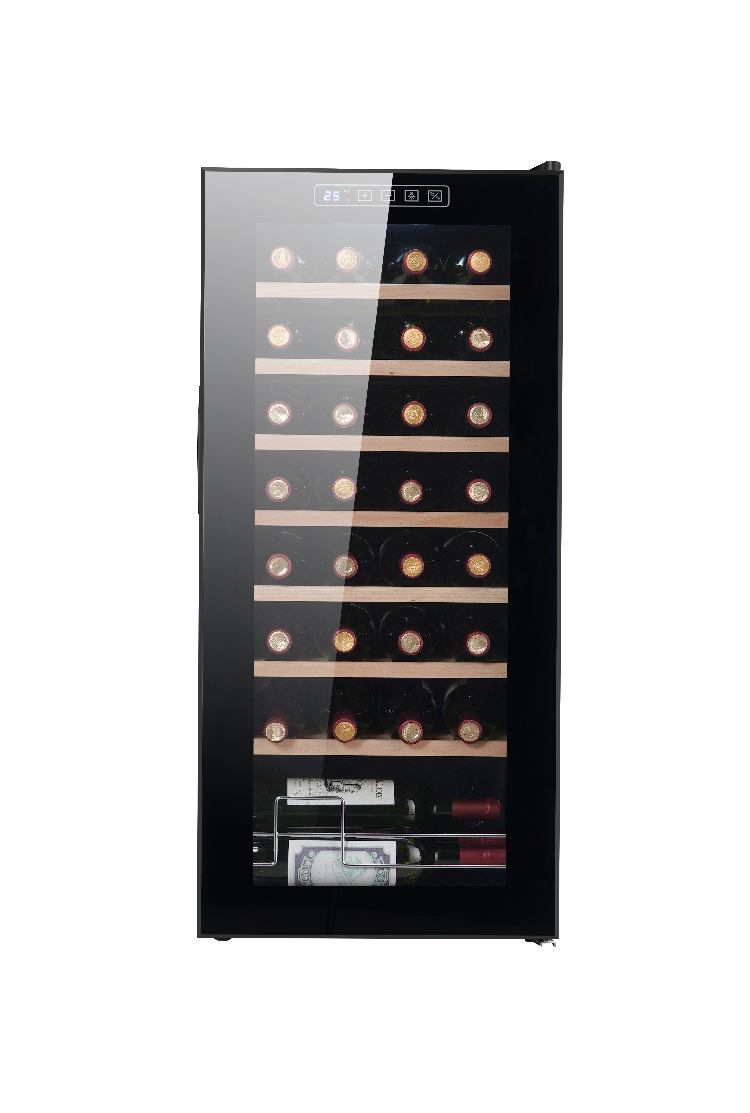 Vinkyl - Elegans | Rymlig | 32 flaskor | Kompressorkyld Vinkyl - Elegans | Rymlig | 32 flaskor | Kompressorkyld