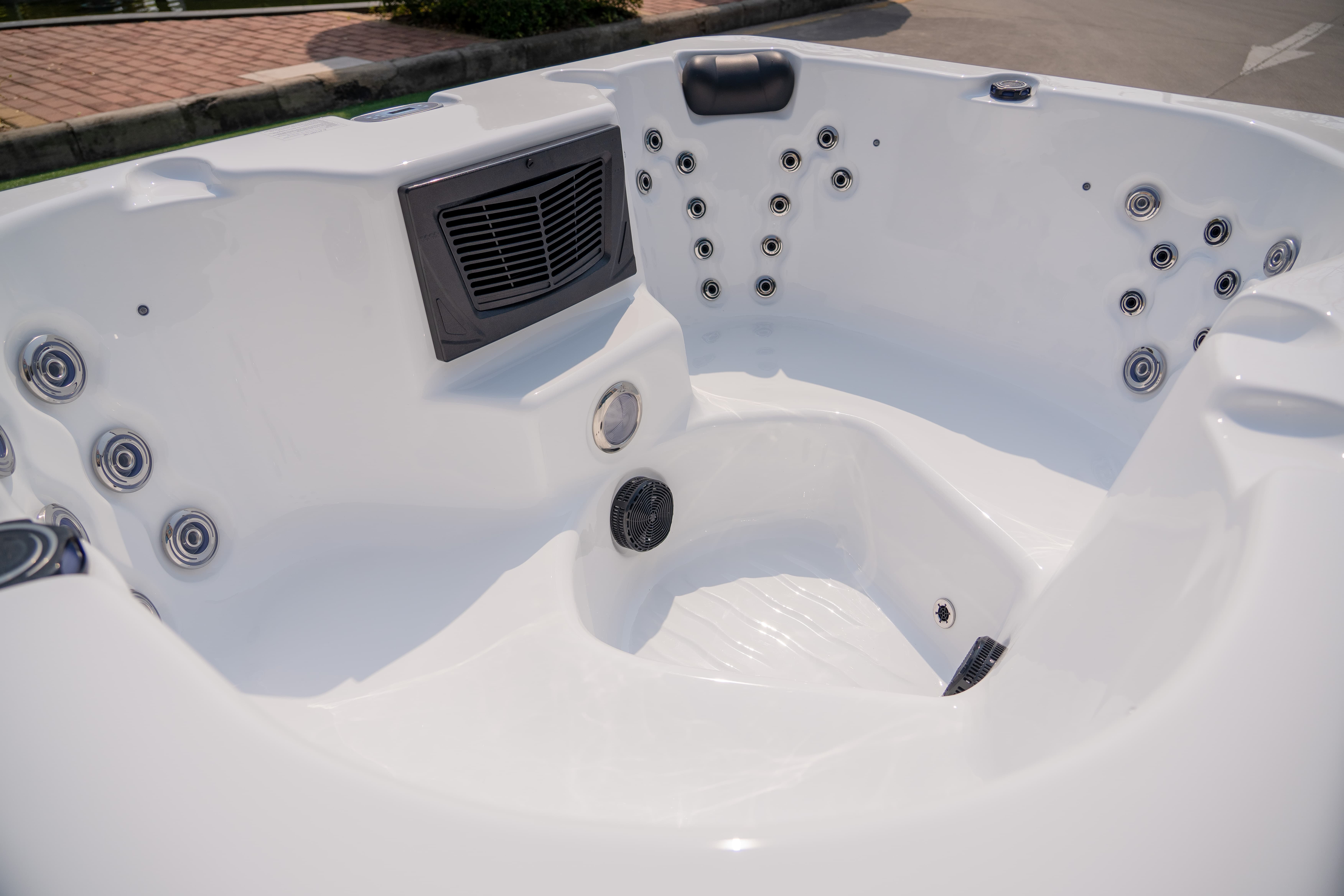 Aurora spabad - 4 siddepladser (200155 cm)