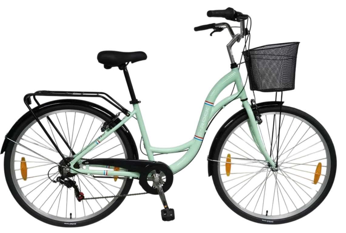 Damcykel Citybike 28� � Pistagegr�n (6 v�xlar)