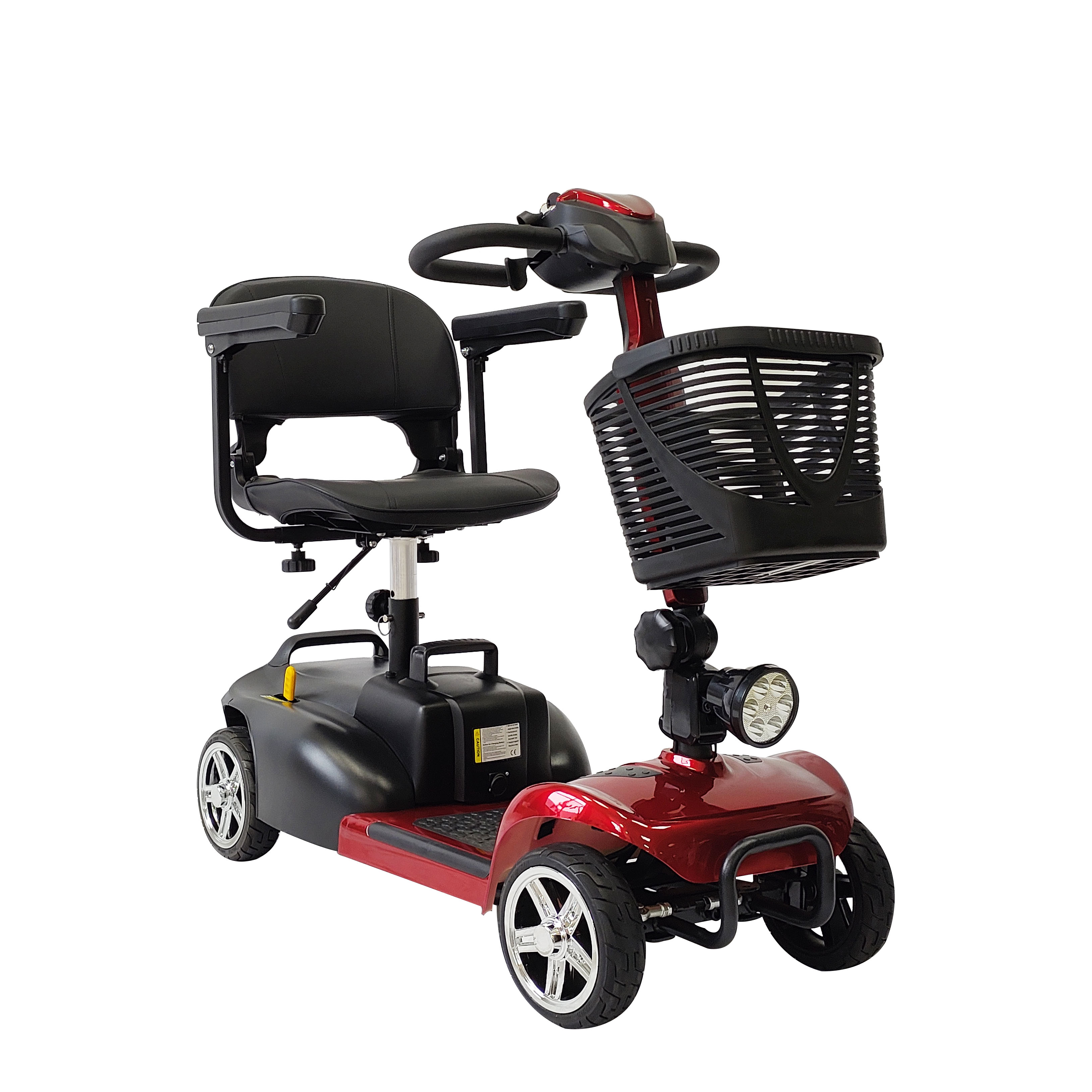 Promenadskoter 250W - Elektrisk 4 Hjul Batteri