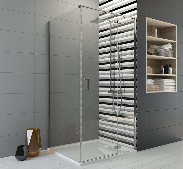 Duschhörn Free Line II - 6mm glas (square eller rectangular) Duschhörn Free Line II - 6mm glas (square eller rectangular)