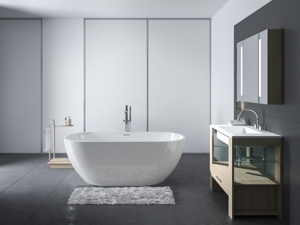 Badkar Mnemosyne - Vit