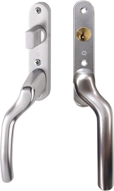 Handtagspaket fönsterdörr trä/aluminium - Cylinder / vred Handtagspaket fönsterdörr trä/aluminium - Cylinder / vred