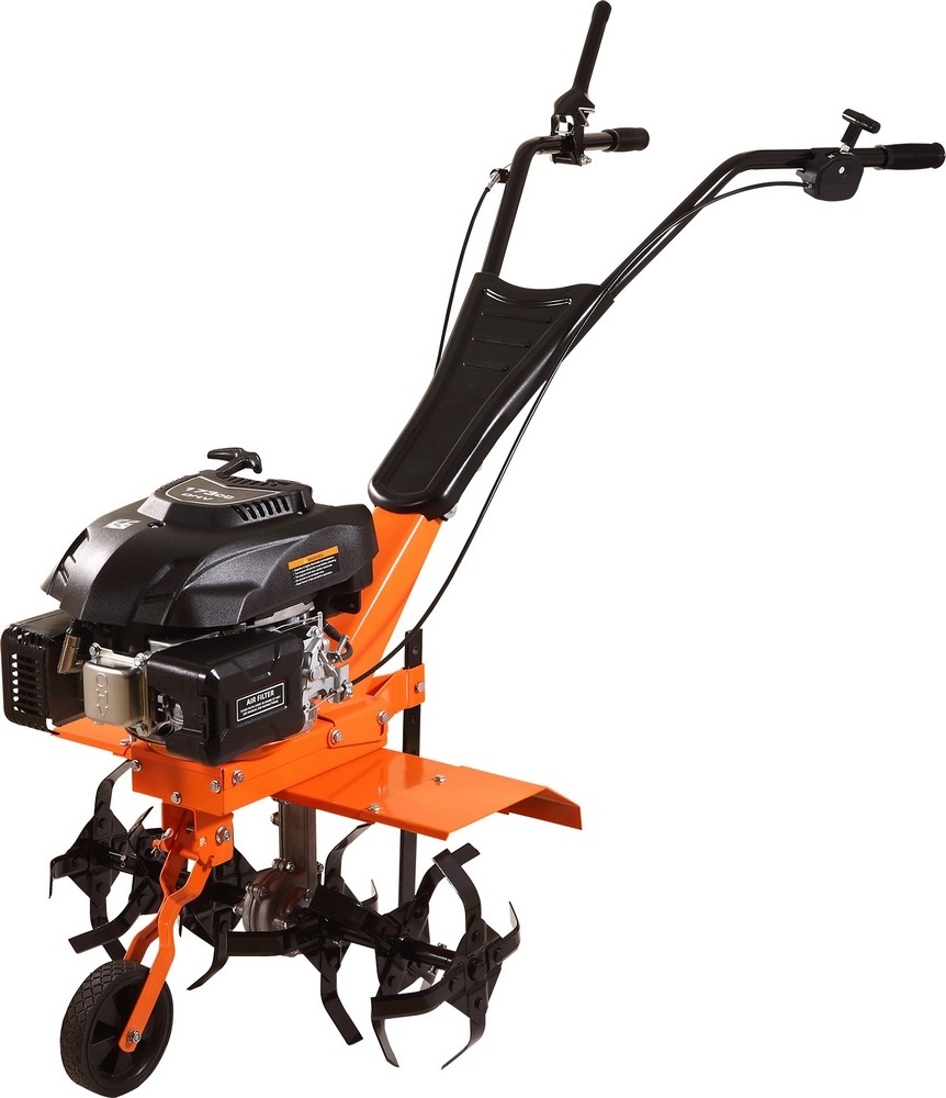 Bensindriven jordfr�s 173 cc 4-takt 3,3 kW Werkraft + S�kerhetsl�s