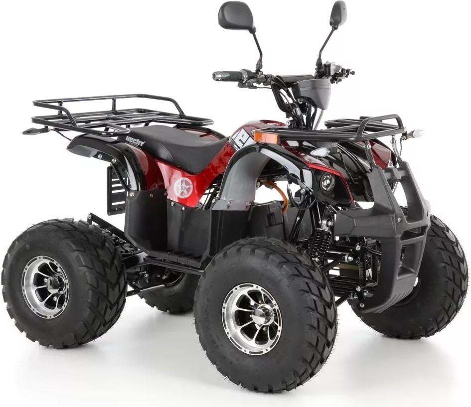 Fyrhjuling 1200 W - Rd + Lsktting