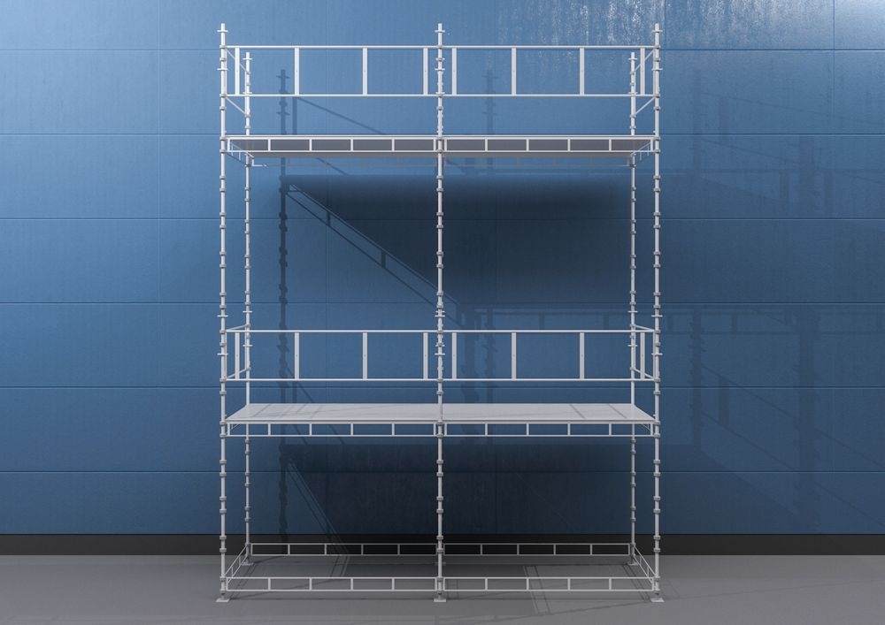 Byggställning Modul - 6x7 m - Stål Byggställning Modul - 6x7 m - Stål