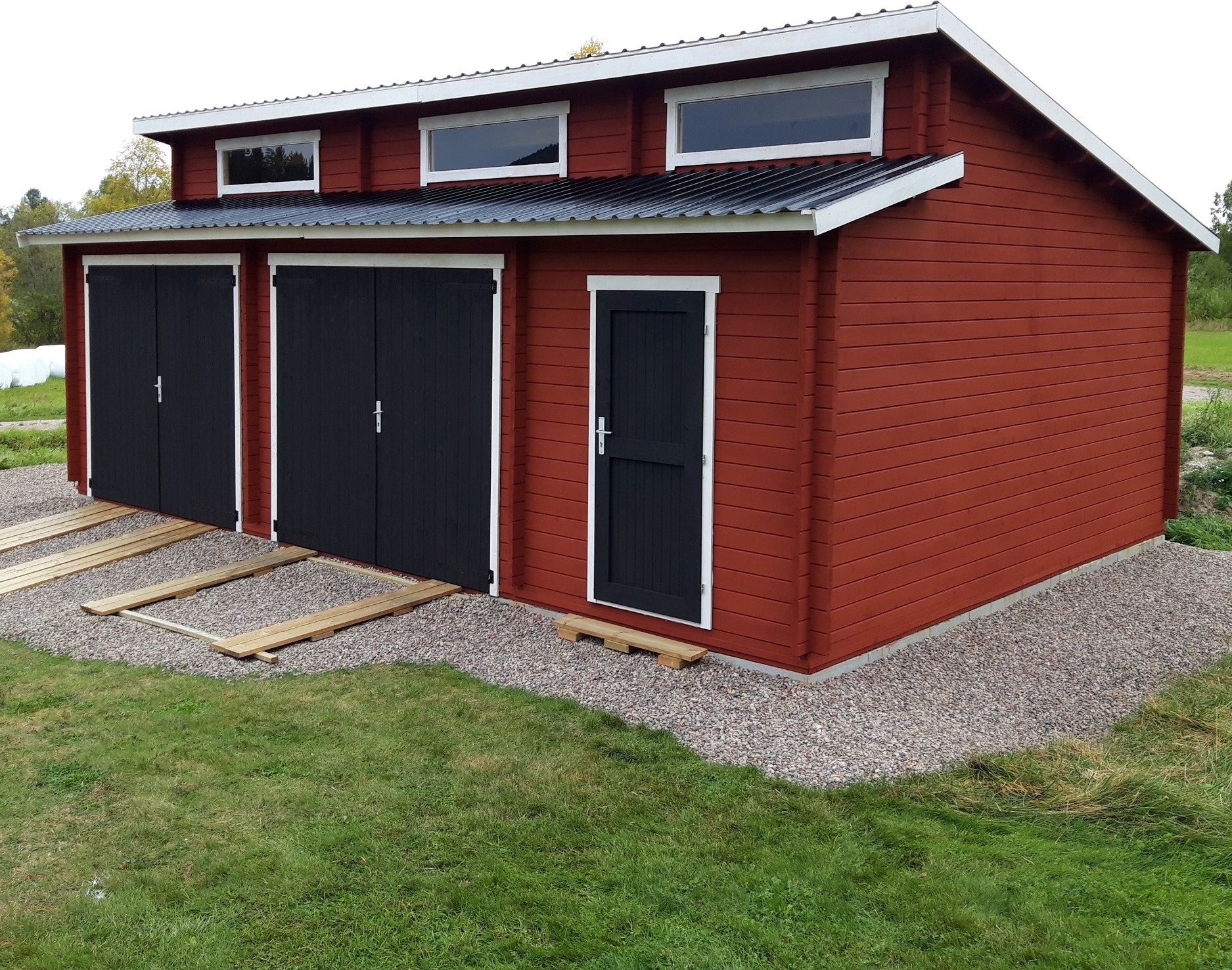 Dubbelgarage Elvira - 40,5 m² Dubbelgarage Elvira - 40,5 m²