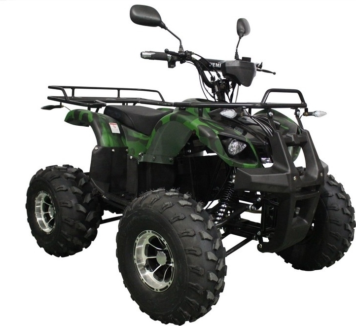 Elektrisk Fyrhjuling - Grn/camo