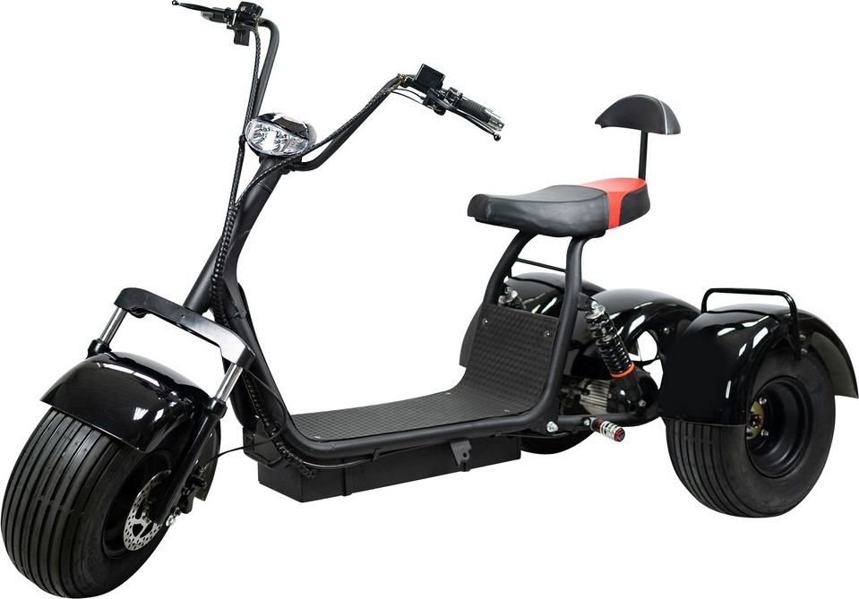 Elscooter Trehjuling - CityCoco 1200W + Lsktting