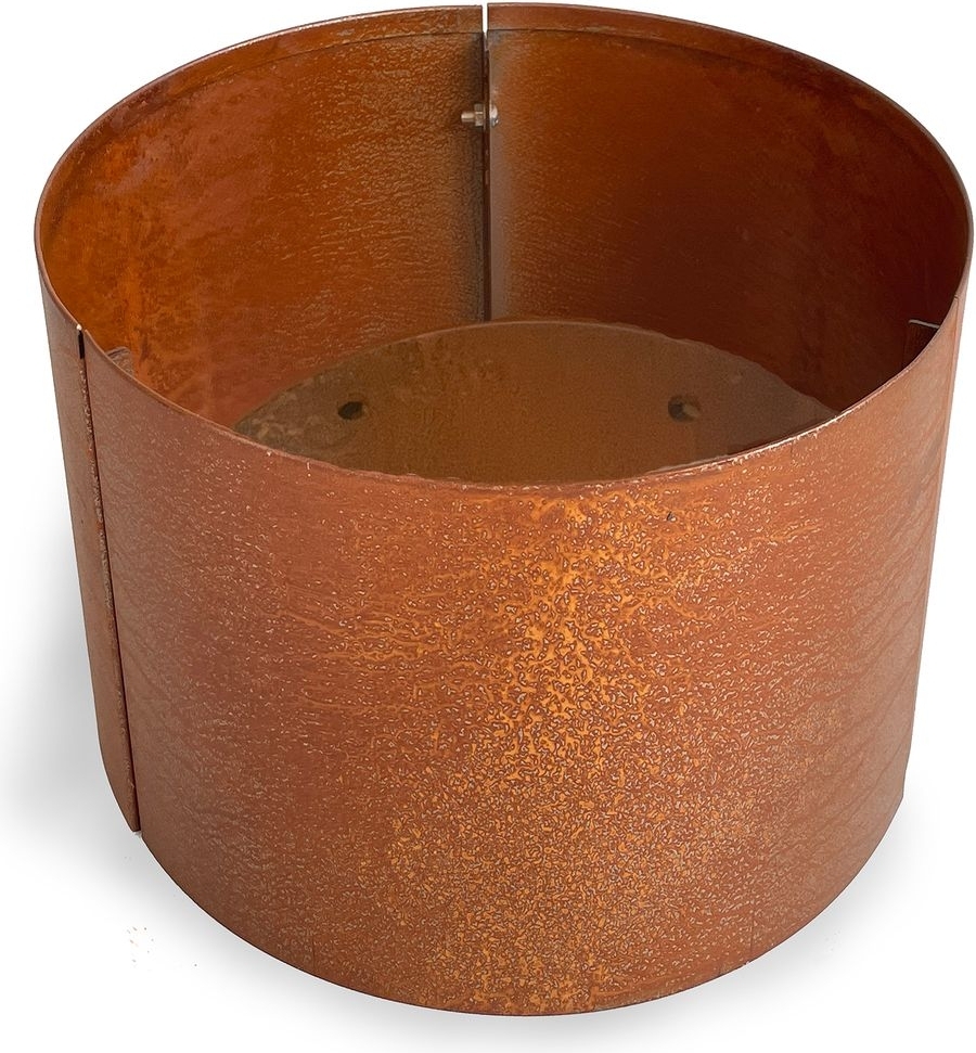 Cortenstål kruka rund - H50 x Ø50 cm Cortenstål kruka rund - H50 x Ø50 cm