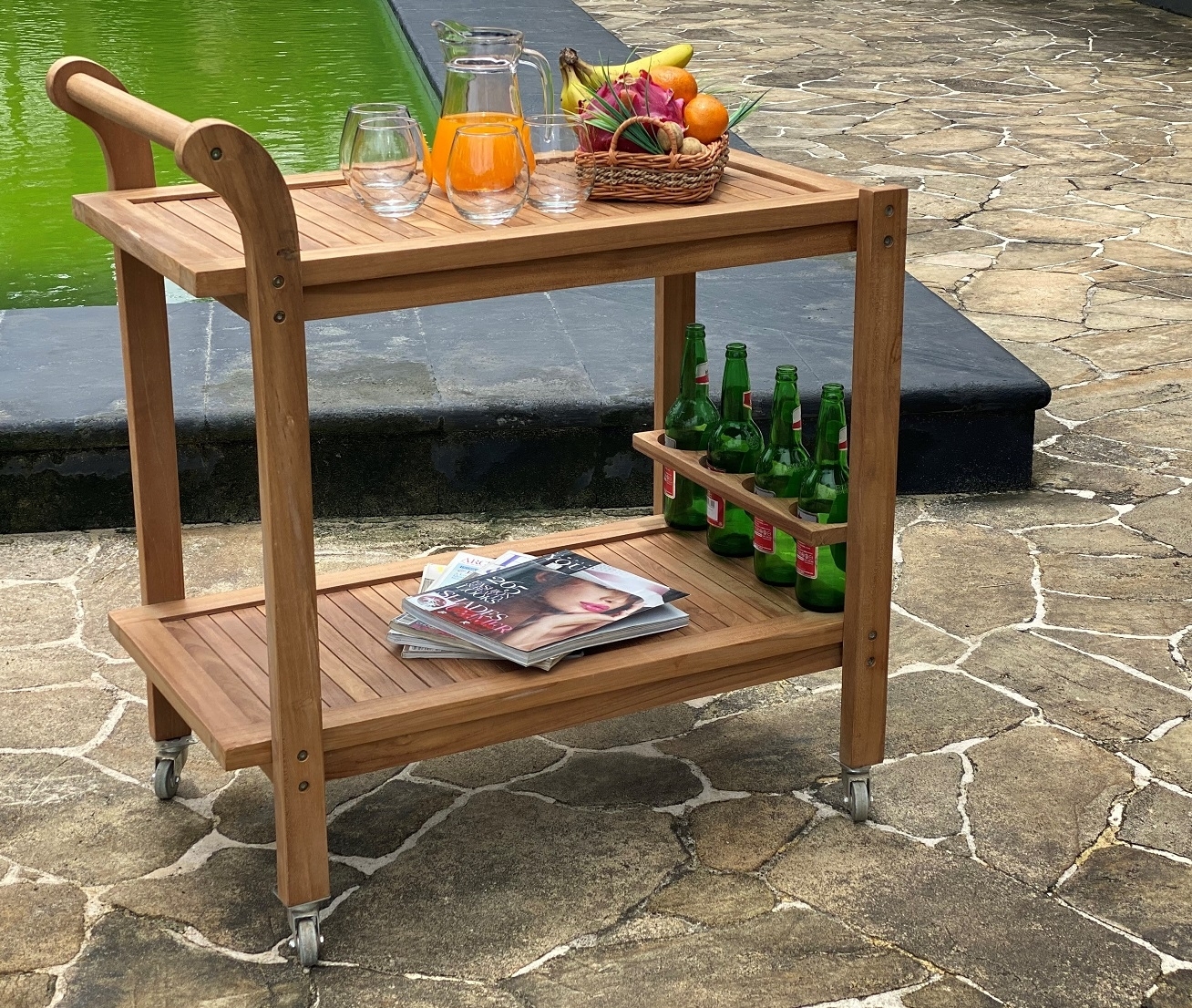 Saltö - Serveringsvagn i teak Saltö - Serveringsvagn i teak