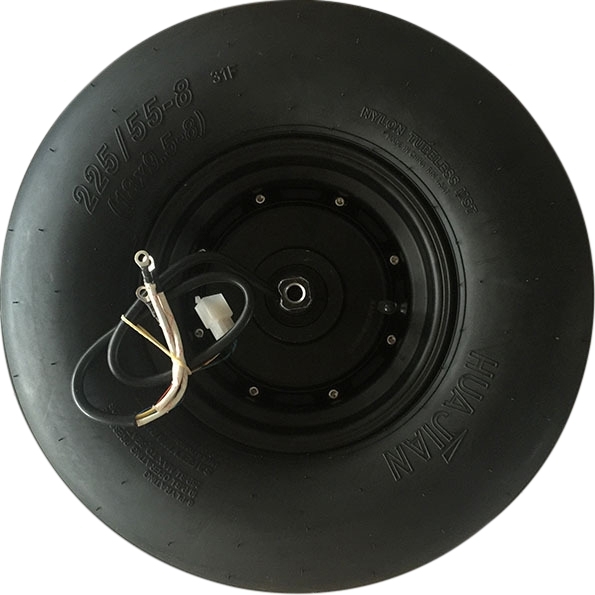 Reservdel till elscooters motor och däck Reservdel till elscooters motor och däck