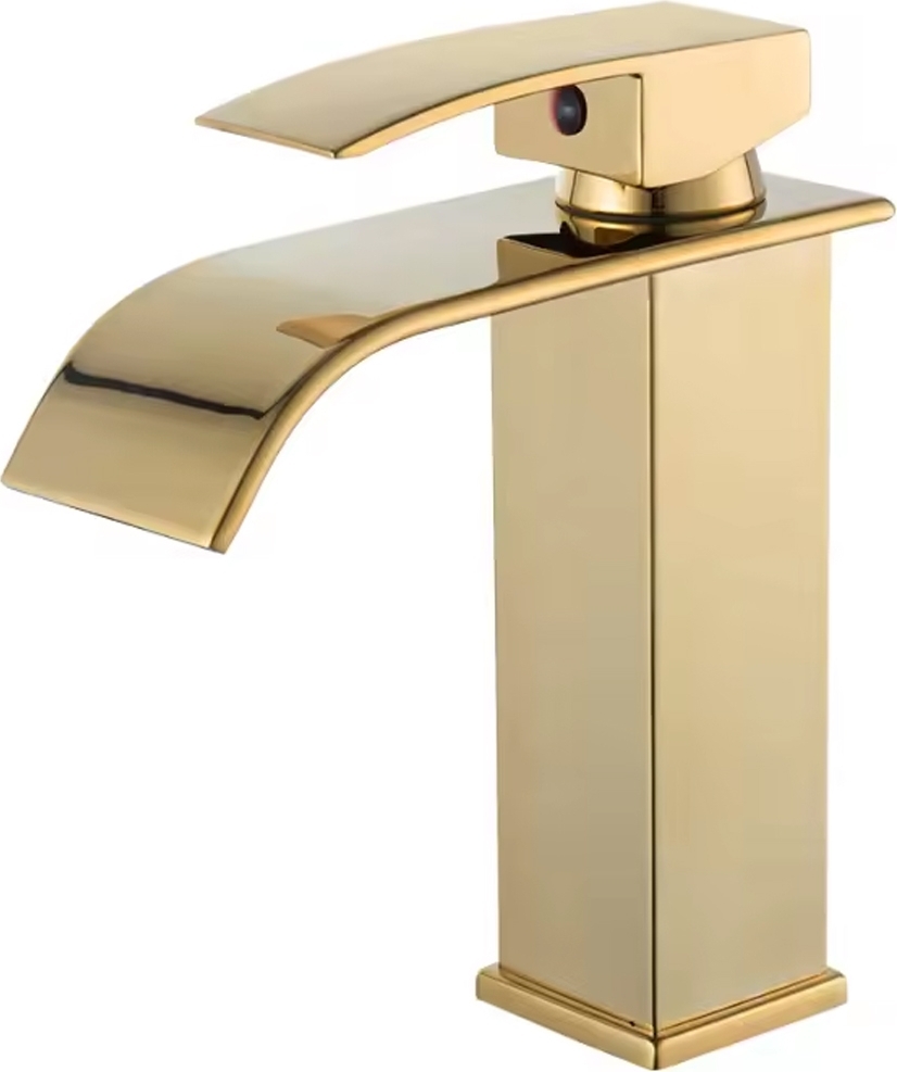 Tvättställsblandare Poppy - Guld Tvättställsblandare Poppy - Guld