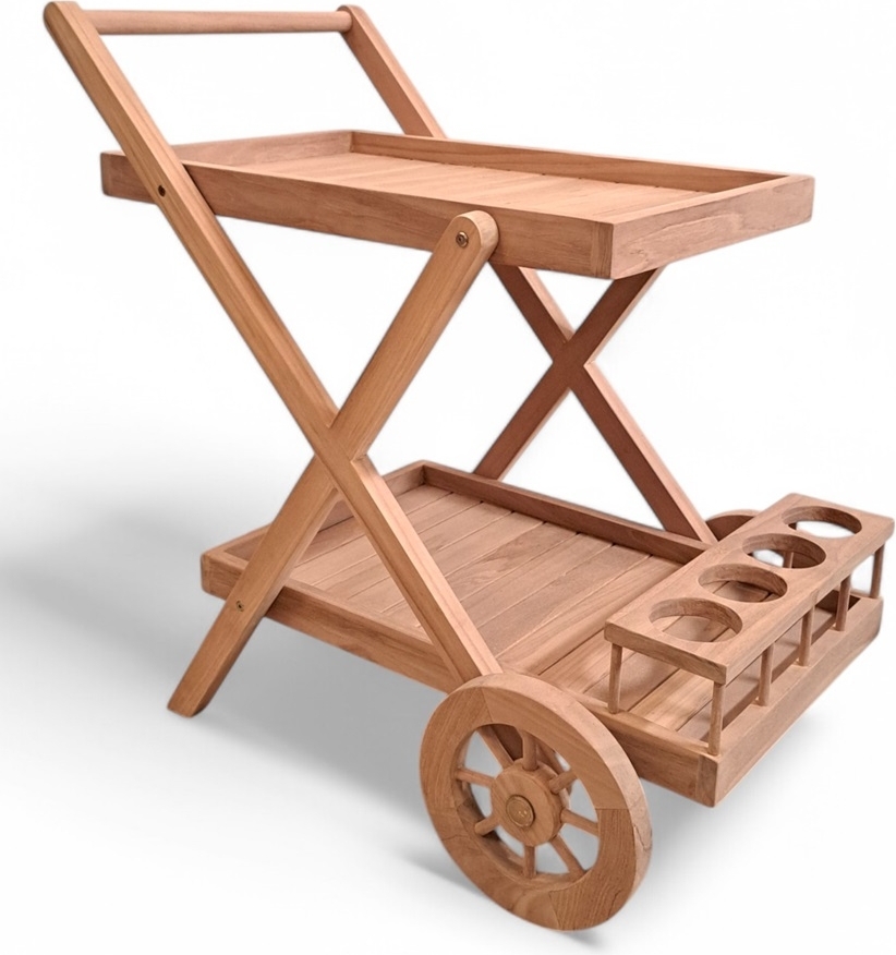 Saltö serveringsvagn i teak - Barvagn i teak Saltö serveringsvagn i teak - Barvagn i teak