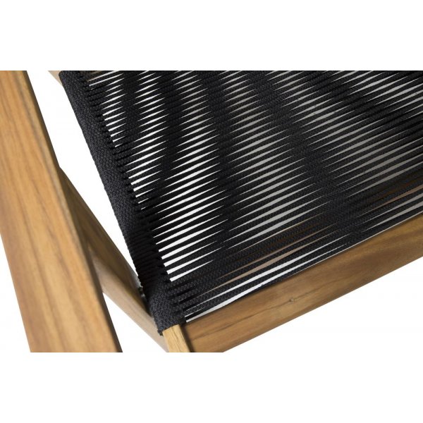 Prässebo soffa - Svart rep/Akacia Prässebo soffa - Svart rep/Akacia