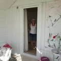 Kundbild F�nsterd�rr - enkeld�rr in�tg�ende: D�rren ger ett bra intryck