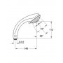 Grohe Handdusch Top 4, DN 15 Relexa plus 28178
