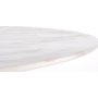 Matbord runt �90 cm - Marmorerat glas/guld