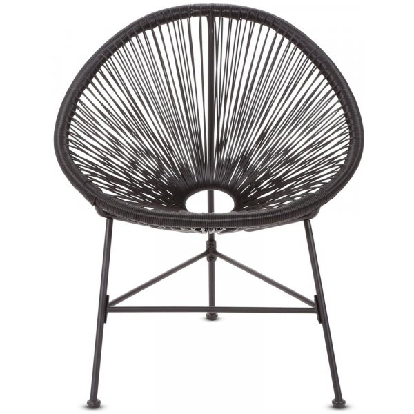 Cafégrupp Fiji bord + 2 stolar - Svart Cafégrupp Fiji bord + 2 stolar - Svart