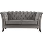 Soffa 2-sits chesterfield grå - Henry Soffa 2-sits chesterfield grå - Henry