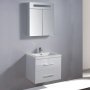 Komplett Badrumspaket Nordamist Prague - Vit Kommod & Spegelskåp LED 60 cm + Toalettpappershållare Komplett Badrumspaket Nordamist Prague - Vit Kommod & Spegelskåp LED 60 cm + Toalettpappershållare