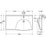 If Sign Art tvttstll 90 cm hger 7472 Vit