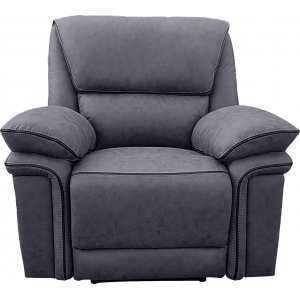 Reclinerf�t�lj gr� (Mikrofiber) - Riverdale