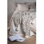 Mickel pl�d 130x170 cm - Brun/vit