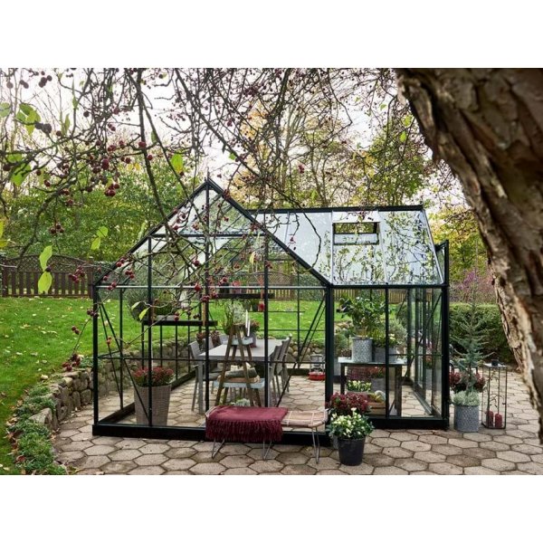 Växthus Garden Room - 12,9 m² - Grön Växthus Garden Room - 12,9 m² - Grön