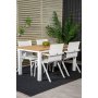 Dotorp Matgrupp (160x90) - Vit/Natur - 4 Stolar