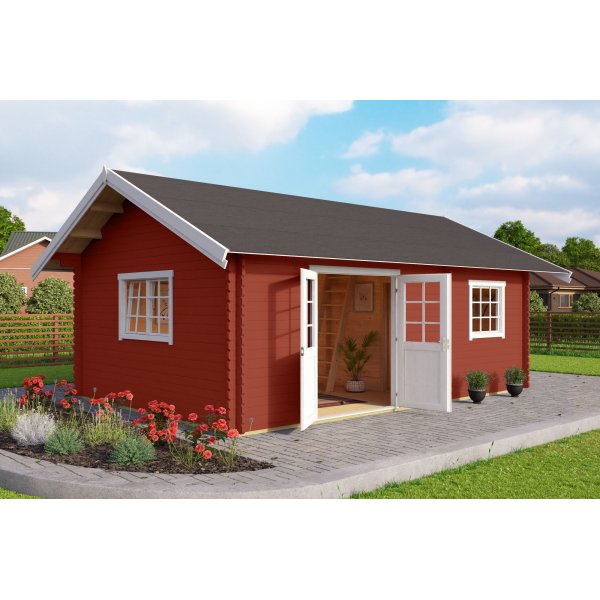 Attefallhus Lina Guld - 24,3 m² Attefallhus Lina Guld - 24,3 m²