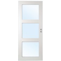 Skjutdörr Nyby - Massiv - 1-spegel - 3 glas Skjutdörr Nyby - Massiv - 1-spegel - 3 glas