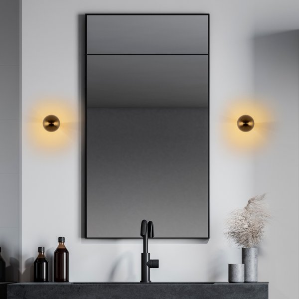 Fungal v�gglampa 13360 - Guld