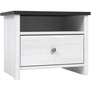 Salvador s�ngbord - Vit/svart