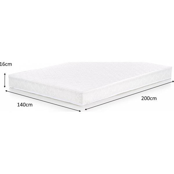 Madrass 140x200 cm bonell fj�dersystem