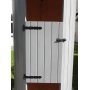 Dusch Trdgrd - Mtt: lngd .: 1,2 m / W: 1,3 m / H: 3,5 m..